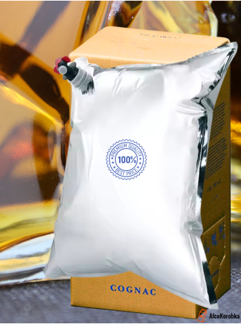 Коньяк Курназьє 3 літри в Tetrapak з краником